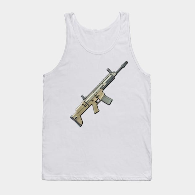 SCAR-L Tank Top by TortillaChief